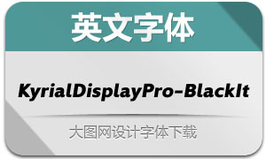 KyrialDisplayPro-BlackIt()