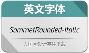 SommetRounded-Italic()