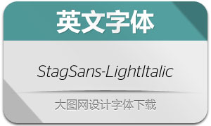 StagSans-LightItalic(Ӣ)