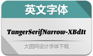 TangerSerifNarrow-XBdIt()