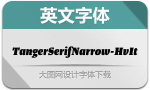 TangerSerifNarrow-HvIt()