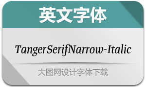TangerSerifNarrow-Italic()
