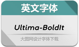Ultima-BoldItalic(Ӣ)