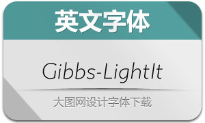 Gibbs-LightItalic(Ӣ)
