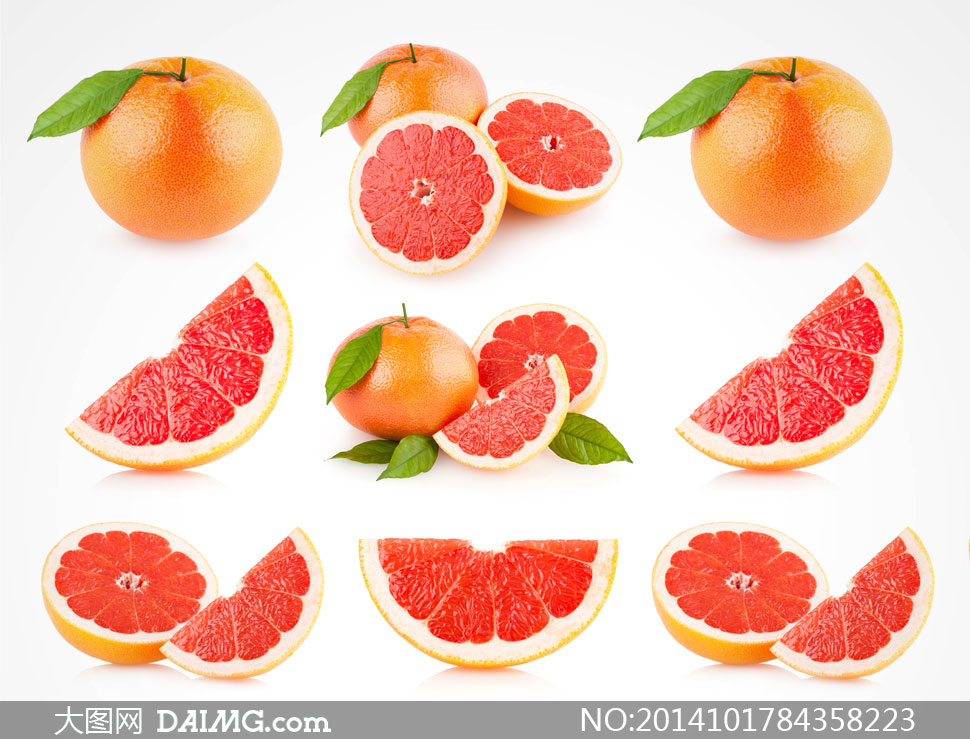 有着红色果肉的红西柚摄影高清图片 - 大图网设