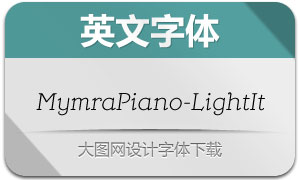 MymraPiano-LightItalic()