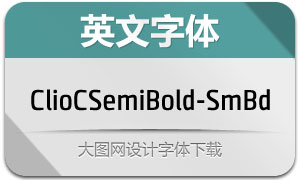 ClioCSemiBold-SmBd(Ӣ)