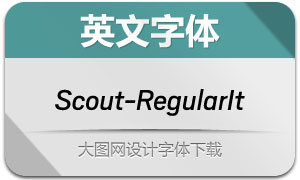 Scout-RegularItalic(Ӣ)