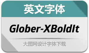 Glober-XBoldItalic(Ӣ)