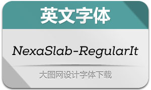 NexaSlab-RegularIt(Ӣ)
