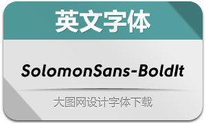 SolomonSans-BoldIt(Ӣ)