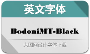 BodoniMT-Black(Ӣ)