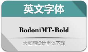 BodoniMT-Bold(Ӣ)