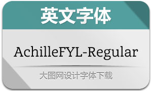 AchilleFYL-Regular(Ӣ)