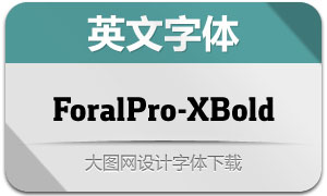 ForalPro-ExtraBold(Ӣ)