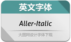 Aller-Italic(Ӣ)