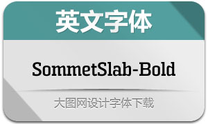 SommetSlab-Bold(Ӣ)