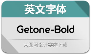 Getone-Bold(Ӣ)