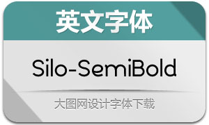 Silo-SemiBold(Ӣ)