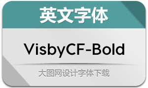 VisbyCF-Bold(Ӣ)