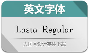 Lasta-Regular(Ӣ)