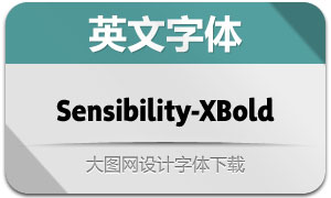 Sensibility-ExtraBold(Ӣ)
