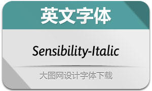 Sensibility-Italic(Ӣ)