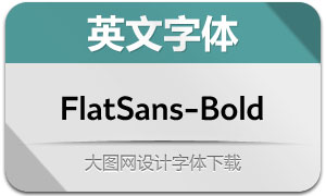 FlatSans-Bold(Ӣ)