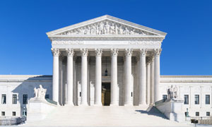 美国联邦最高法院建筑摄影高清图片