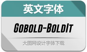 Gobold-BoldItalic(Ӣ)
