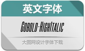 Gobold-HighItalic(Ӣ)