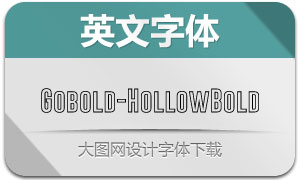 Gobold-HollowBold(Ӣ)