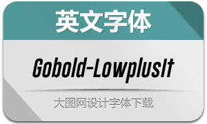 Gobold-LowplusItalic(Ӣ)