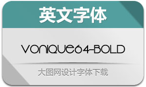 Vonique64-Bold(Ӣ)