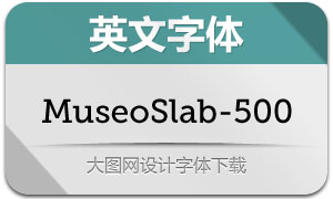 MuseoSlab-500(Ӣ)