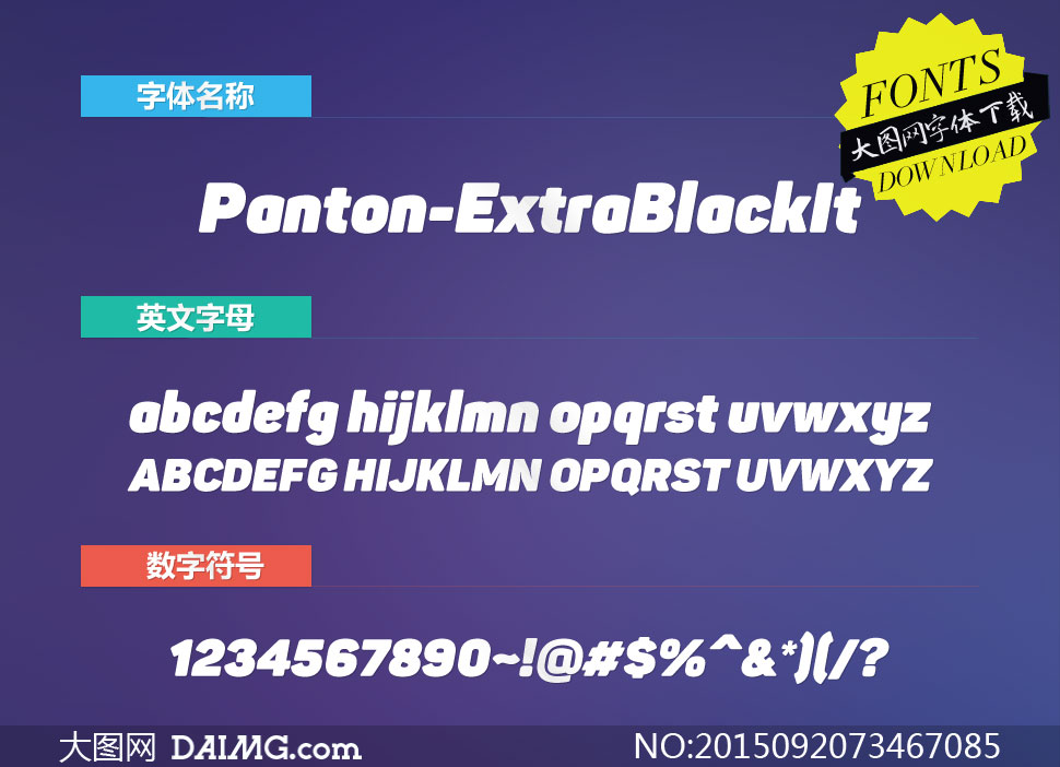 Panton-ExtraBlackIt(Ӣ)