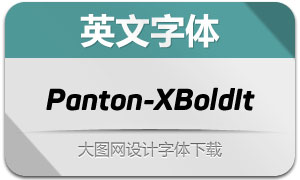 Panton-ExtraBoldIt(Ӣ)