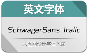 SchwagerSans-Italic(Ӣ)
