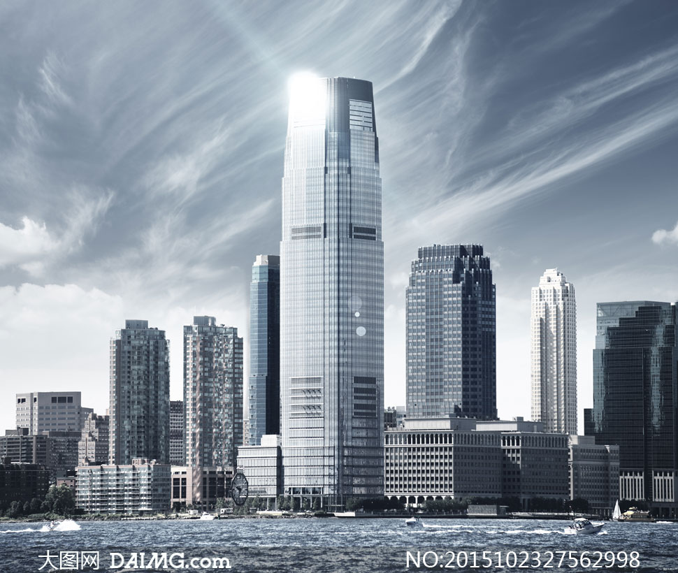 美国纽约城市高楼建筑摄影高清图片 - 大图网设