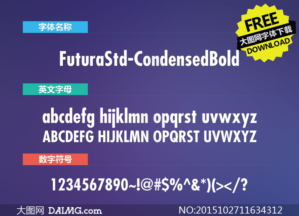 FuturaStd-CondensedBd()