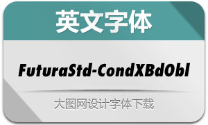 FuturaStd-CondXBoldObl()