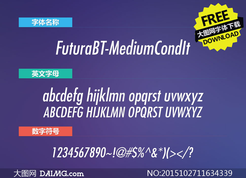 FuturaBT-MediumCondIt()