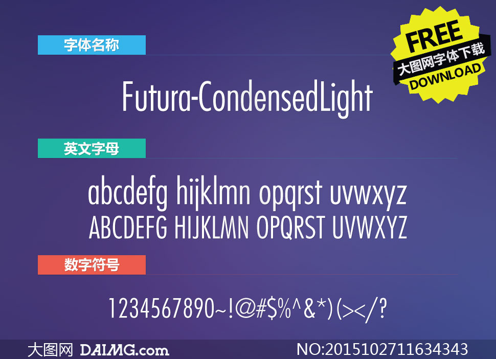 Futura-CondensedLight()
