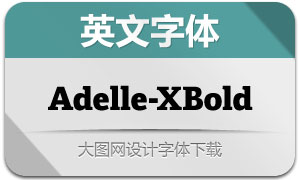 Adelle-ExtraBold(Ӣ)