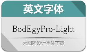 BodEgyPro-Light(Ӣ)
