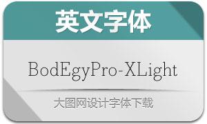 BodEgyPro-ExtraLight(Ӣ)