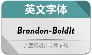 Brandon-BoldItalic(Ӣ)