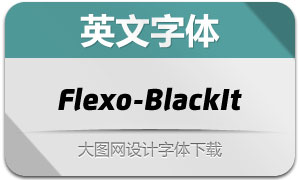 Flexo-BlackItalic(Ӣ)