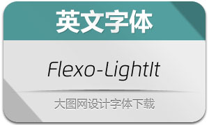 Flexo-LightItalic(Ӣ)