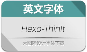 Flexo-ThinItalic(Ӣ)